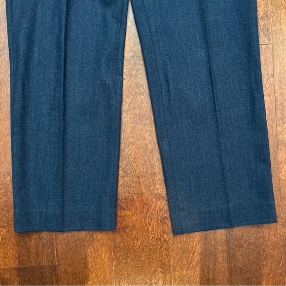Banana Republic Modern Slim Fit Men’s Wool Pants, Dark Steely Blue, Size 36x30 - Picture 5 of 12